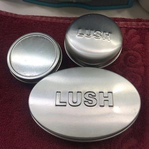 LUSH (Empty) Metal Containers